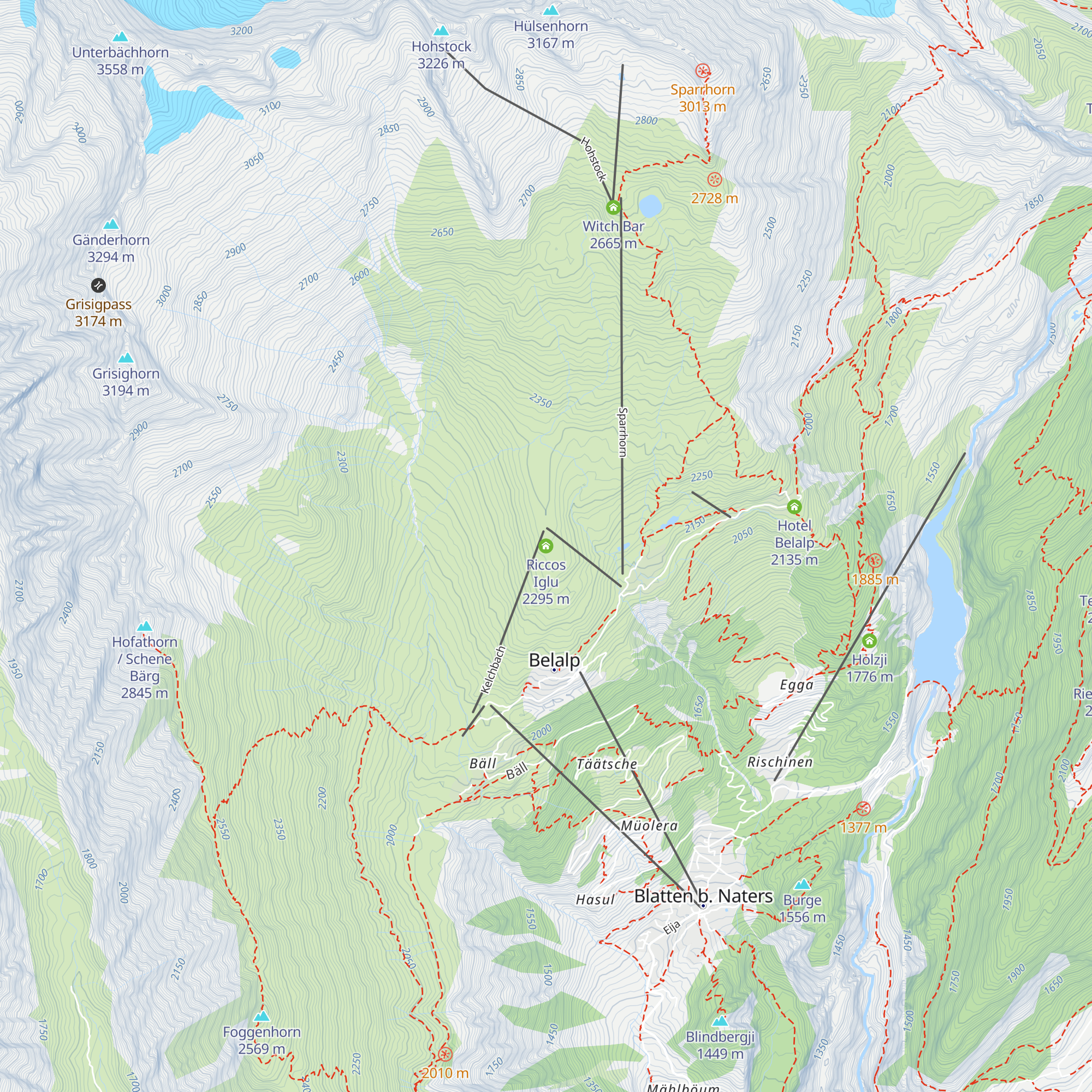 Riccos Iglu map