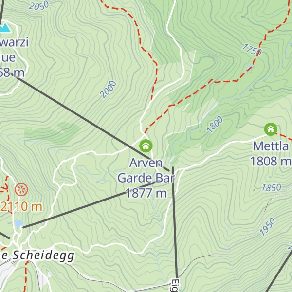 Map of Arven Garde Bar