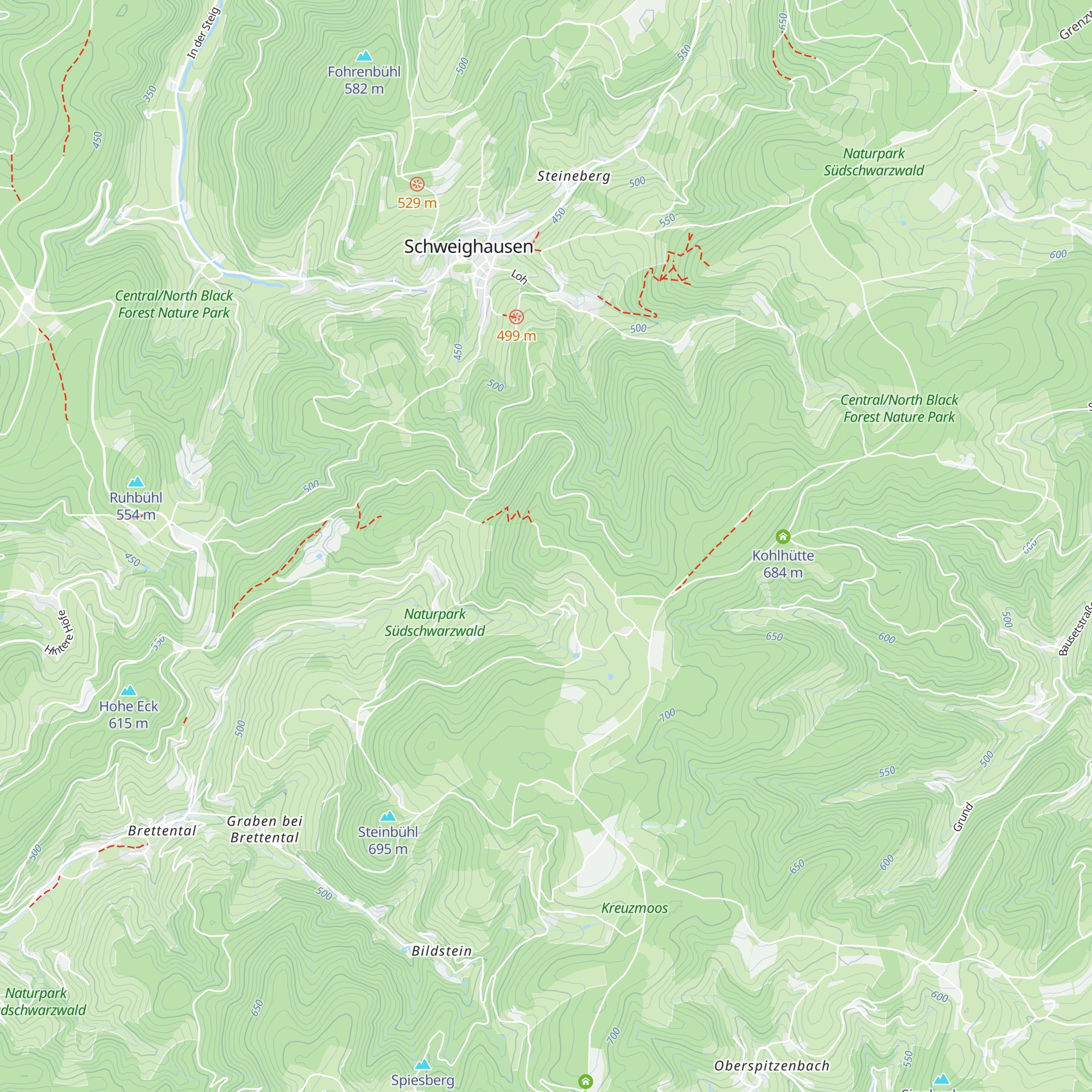Ankele-Hütte map