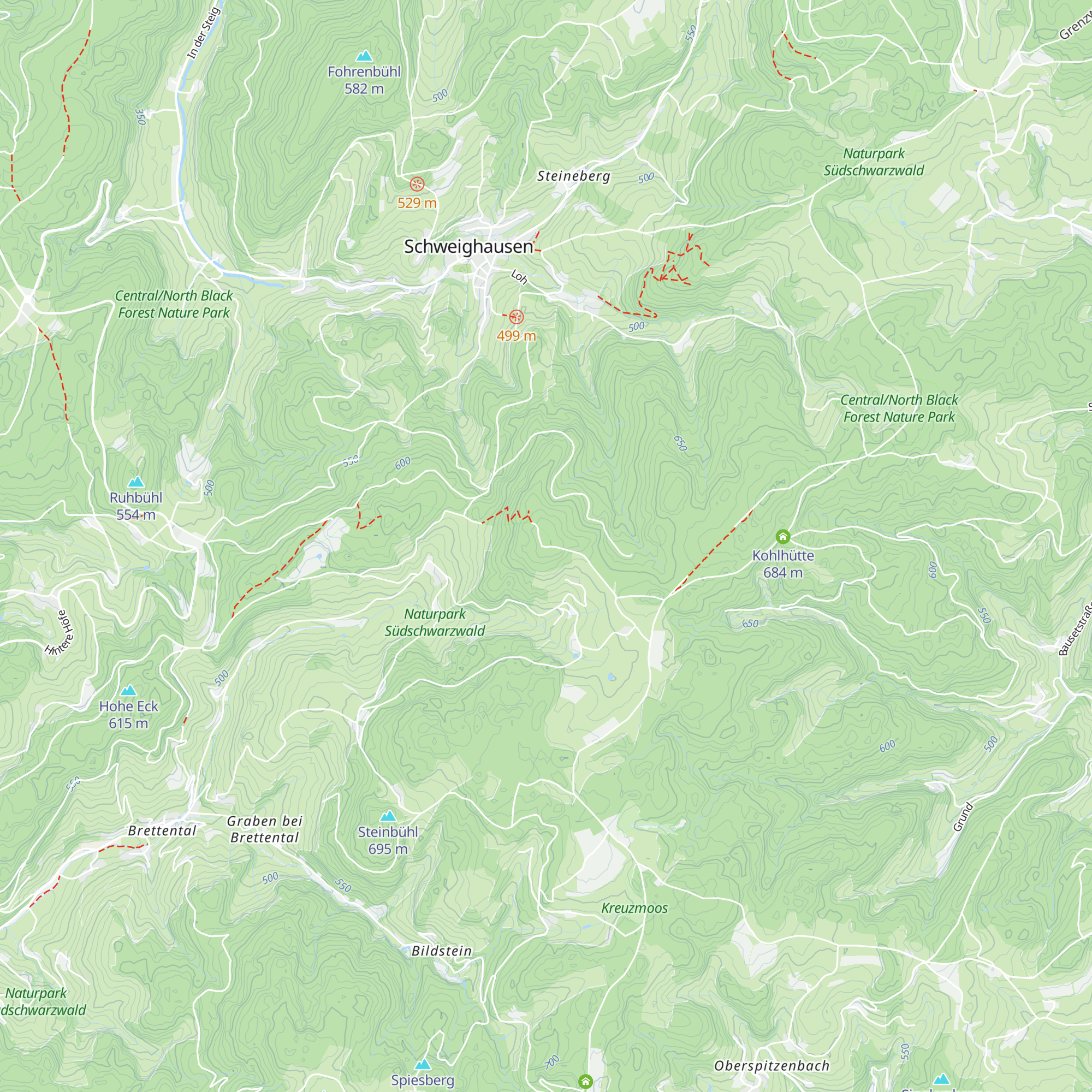 Ankele-Hütte map