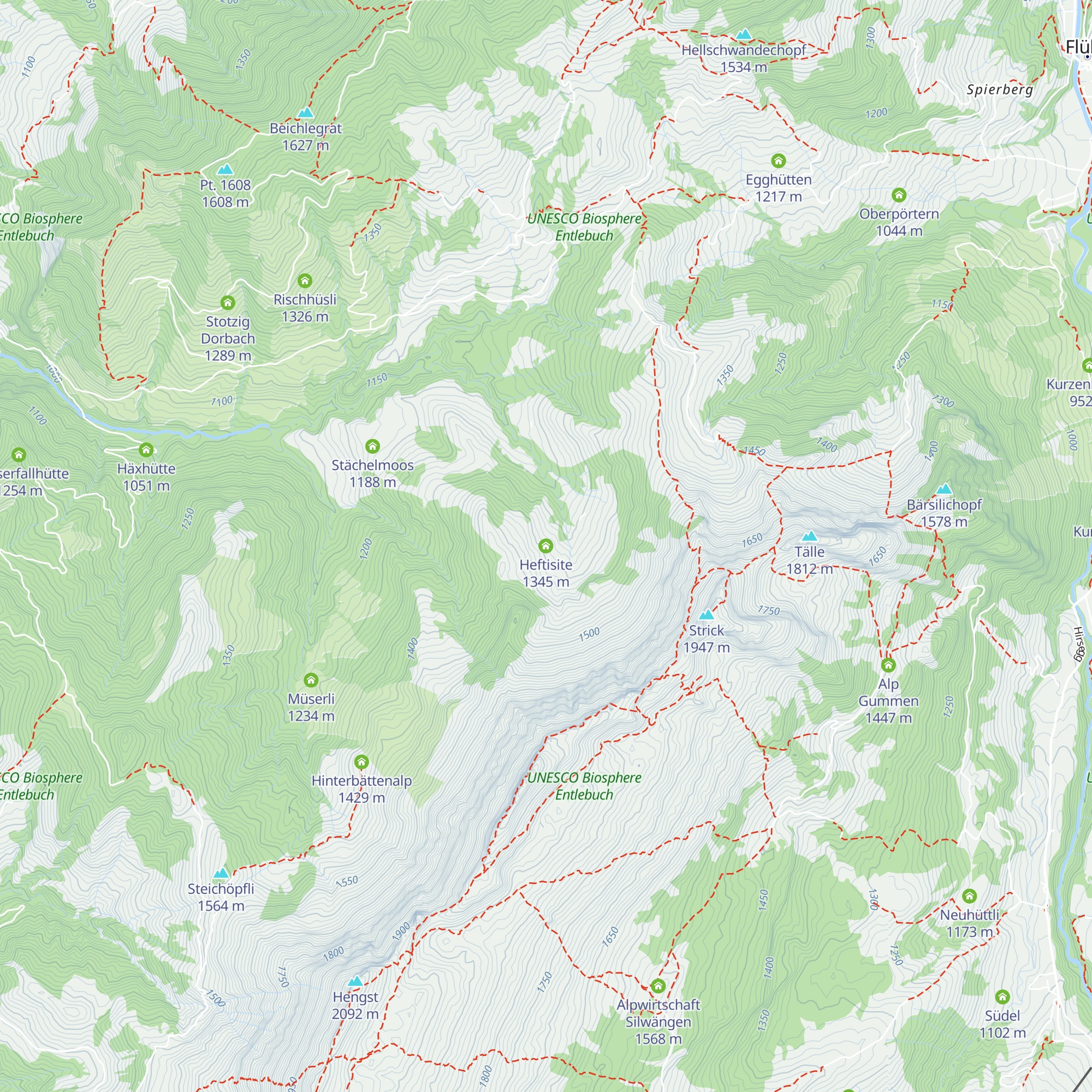 Heftisite map