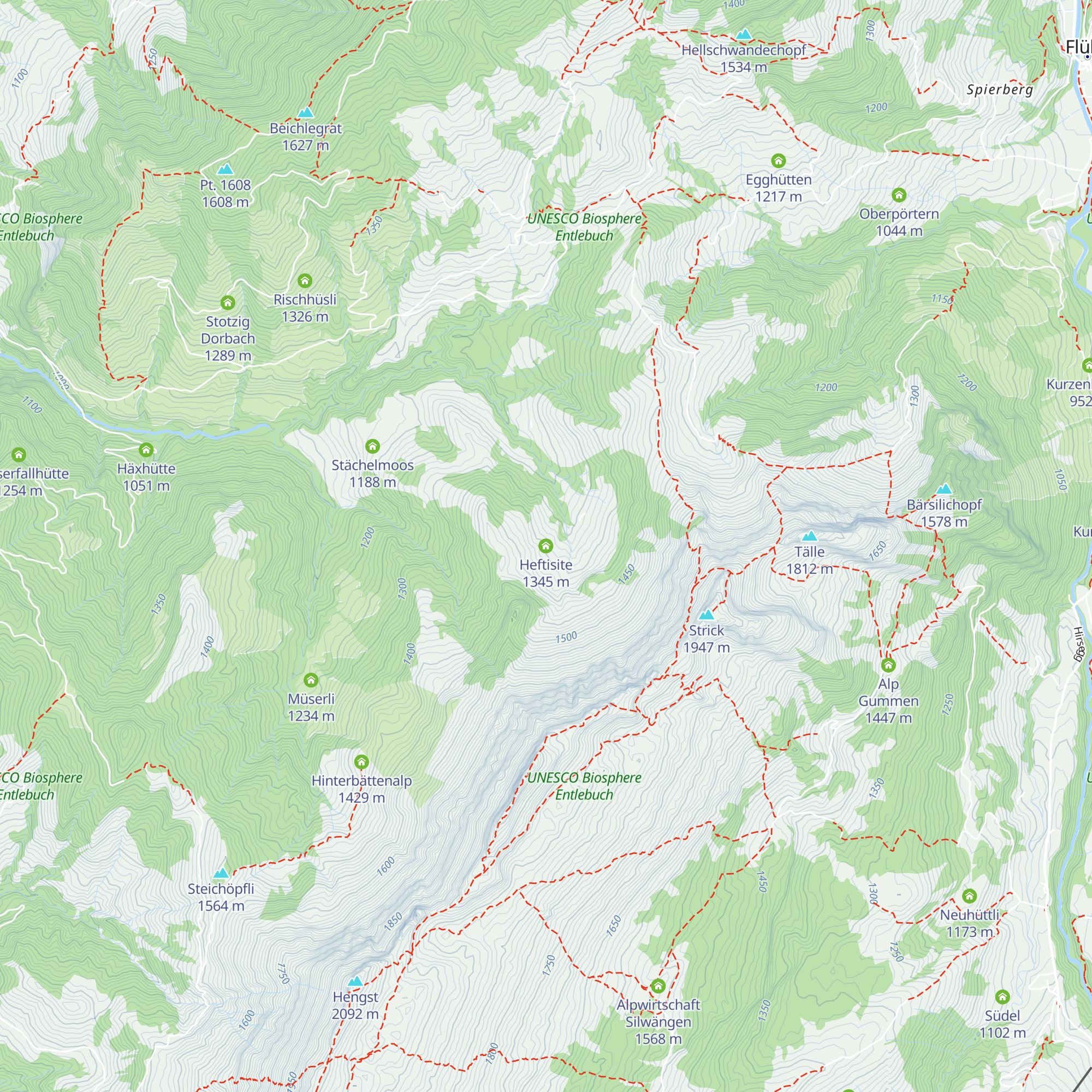 Heftisite map