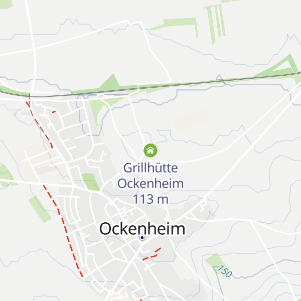 Map of Grillhütte Ockenheim