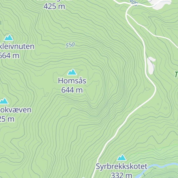 Map of Hamsås