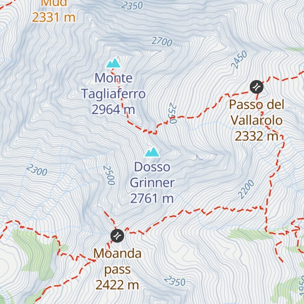 Map of Dosso Grinner