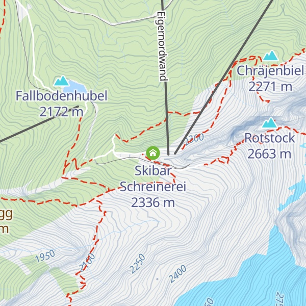 Map of Skibar Schreinerei