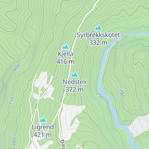 Map of Nedsteli