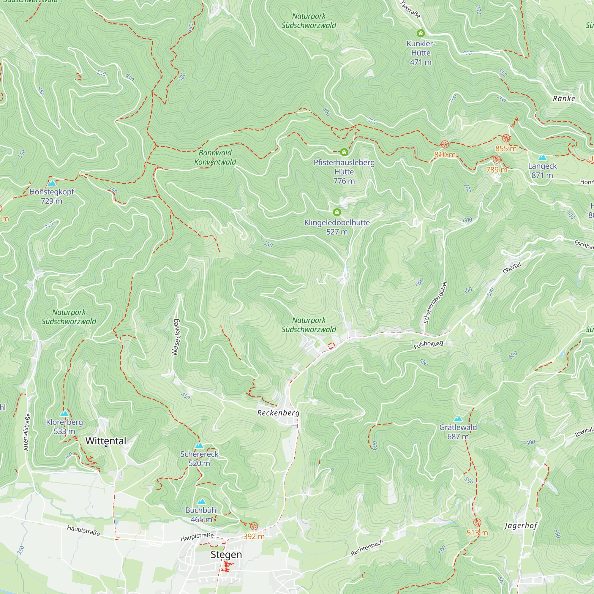 Viehhütte map