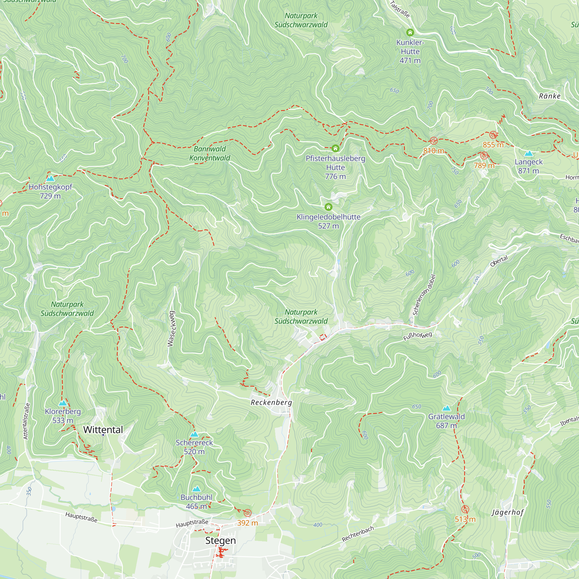 Viehhütte map