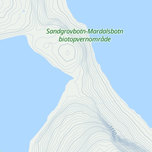 Map of Fleskevassbu