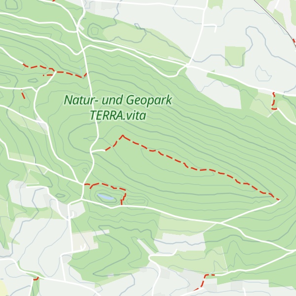 Map of Hüggel