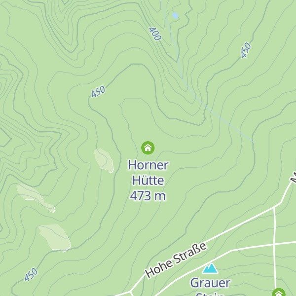 Map of Horner Hütte