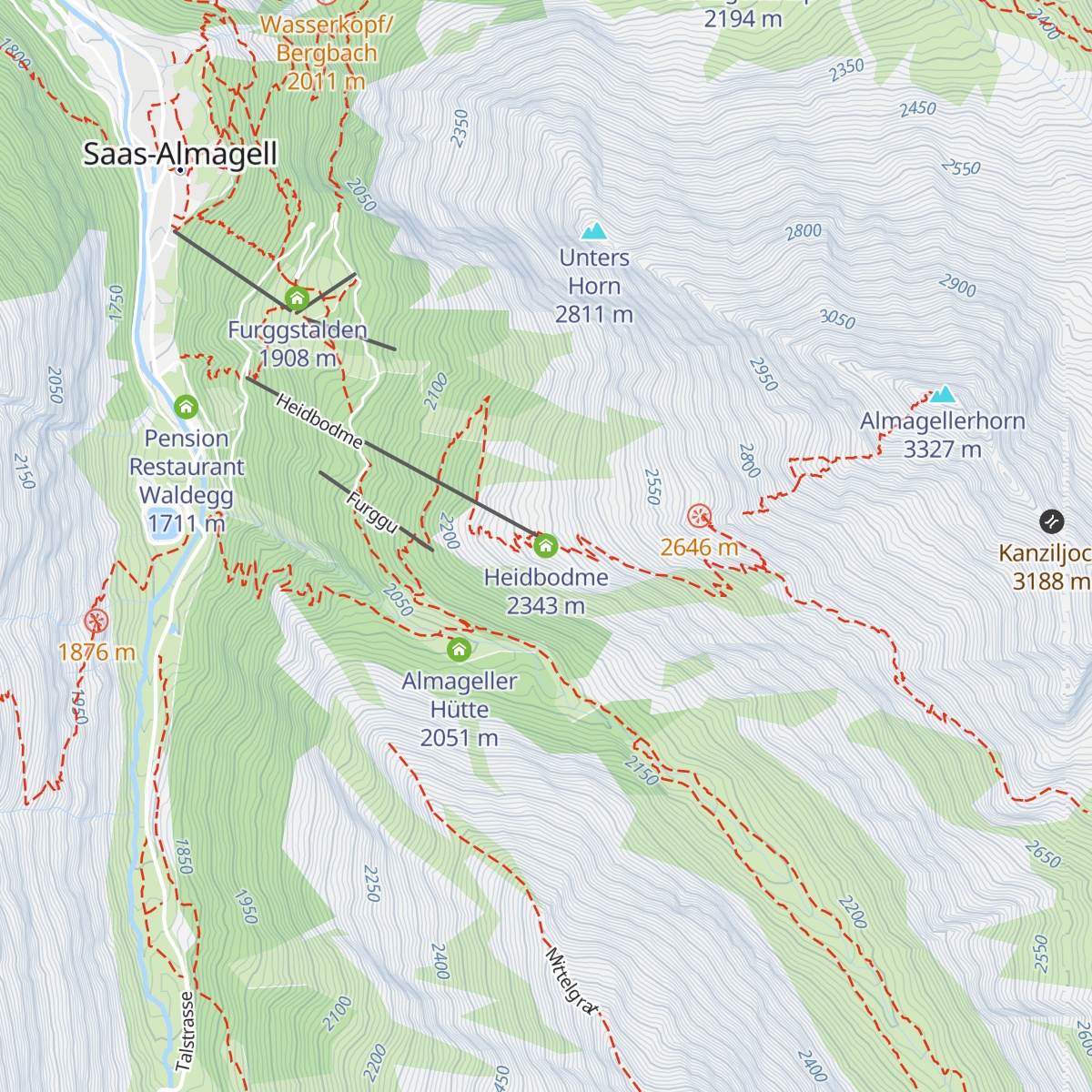 Heidbodme map