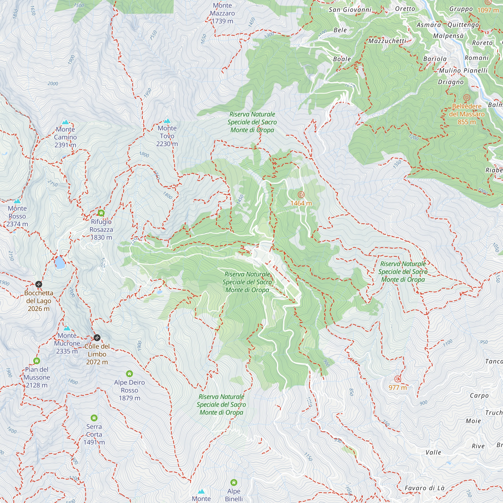 Bar Funivie map