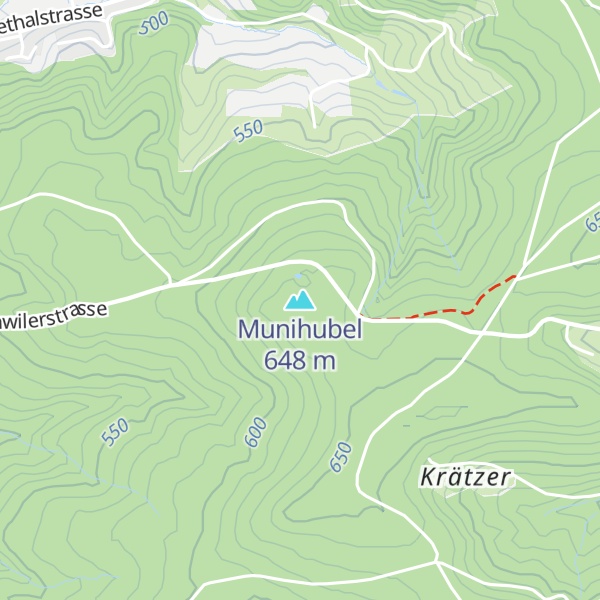 Map of Munihubel