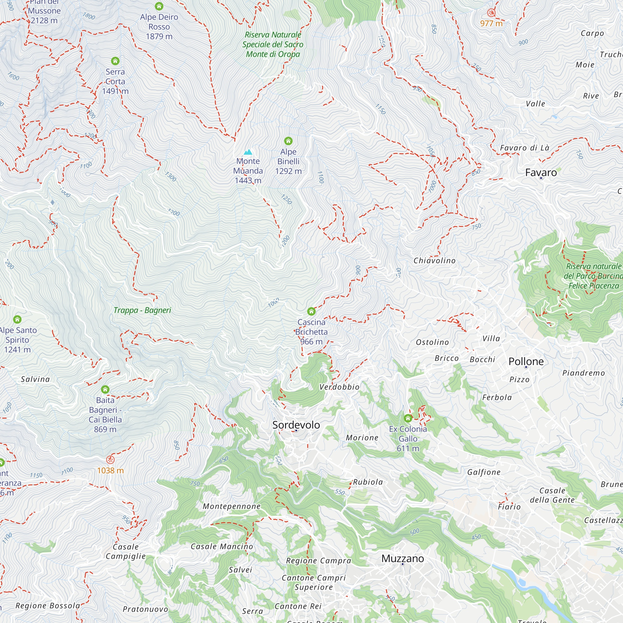 Cascina Brichetta map