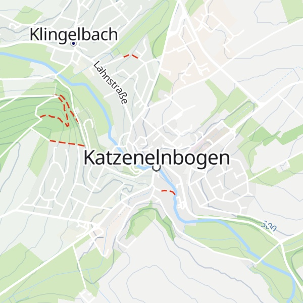 Map of Burg Katzenelnbogen