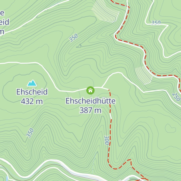 Map of Ehscheidhütte