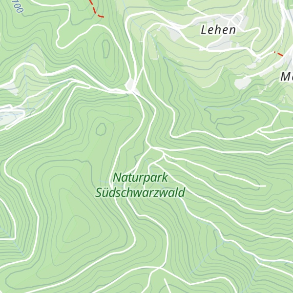 Map of St. Antonihütte