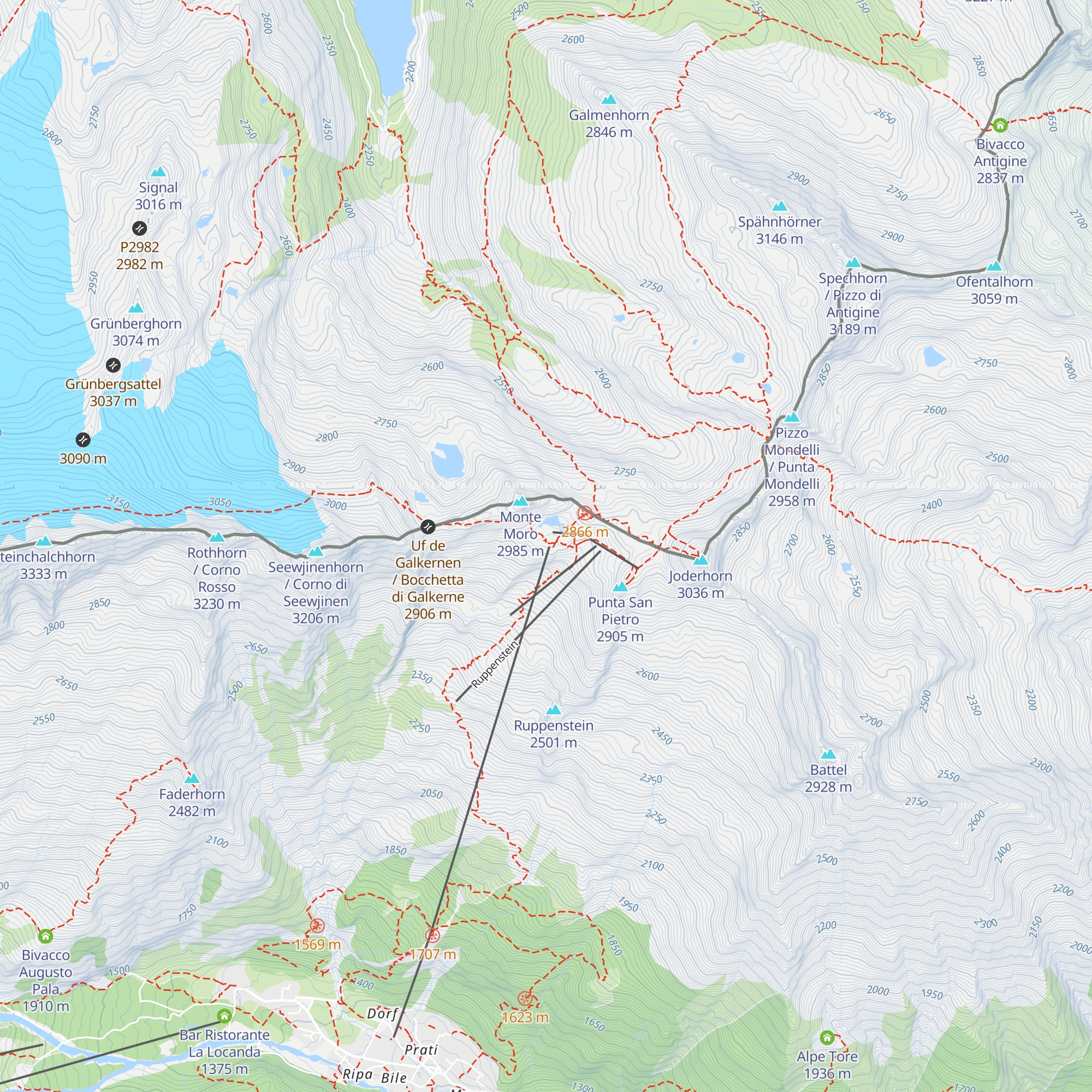 Bar Ristorante Lago Smeraldo map