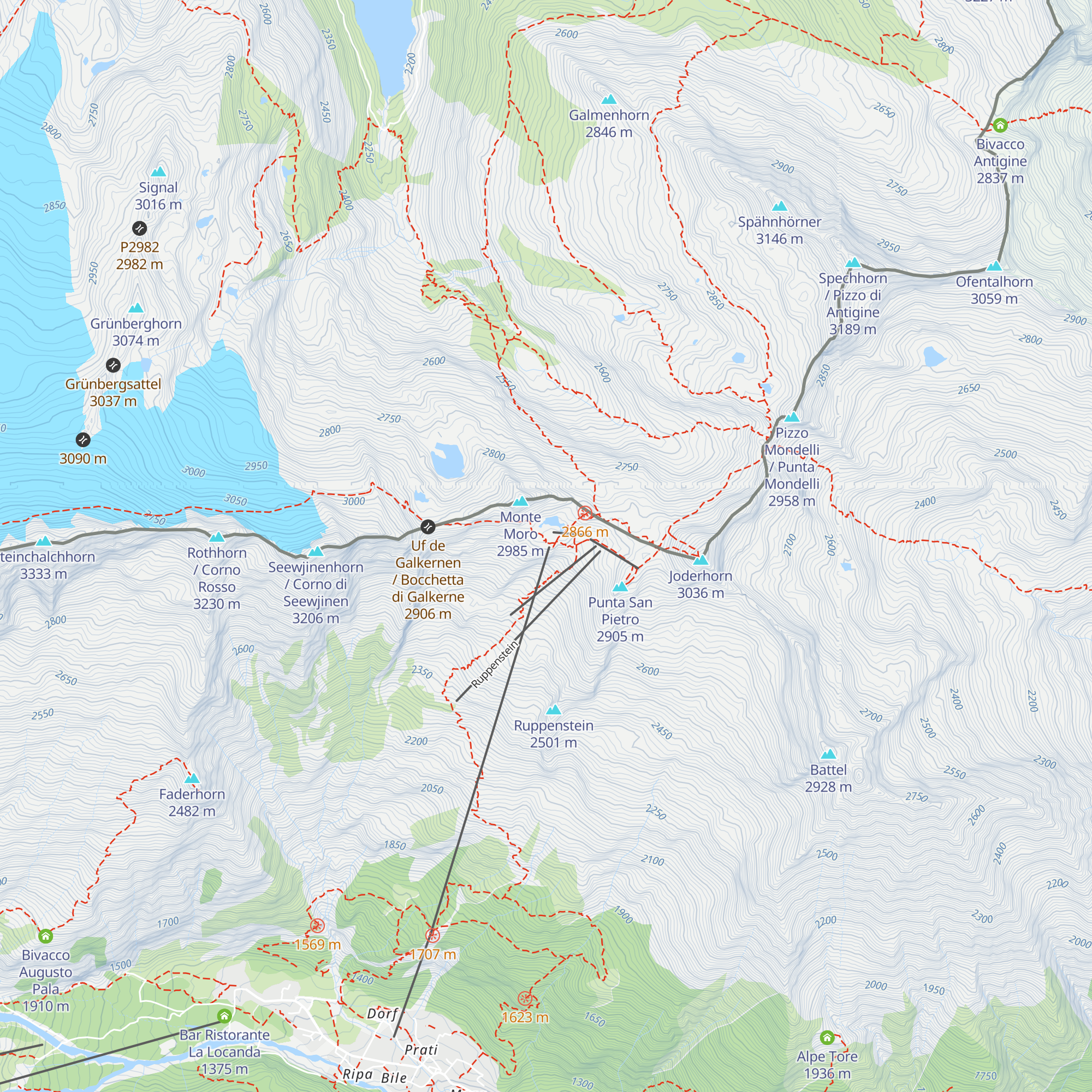 Bar Ristorante Lago Smeraldo map