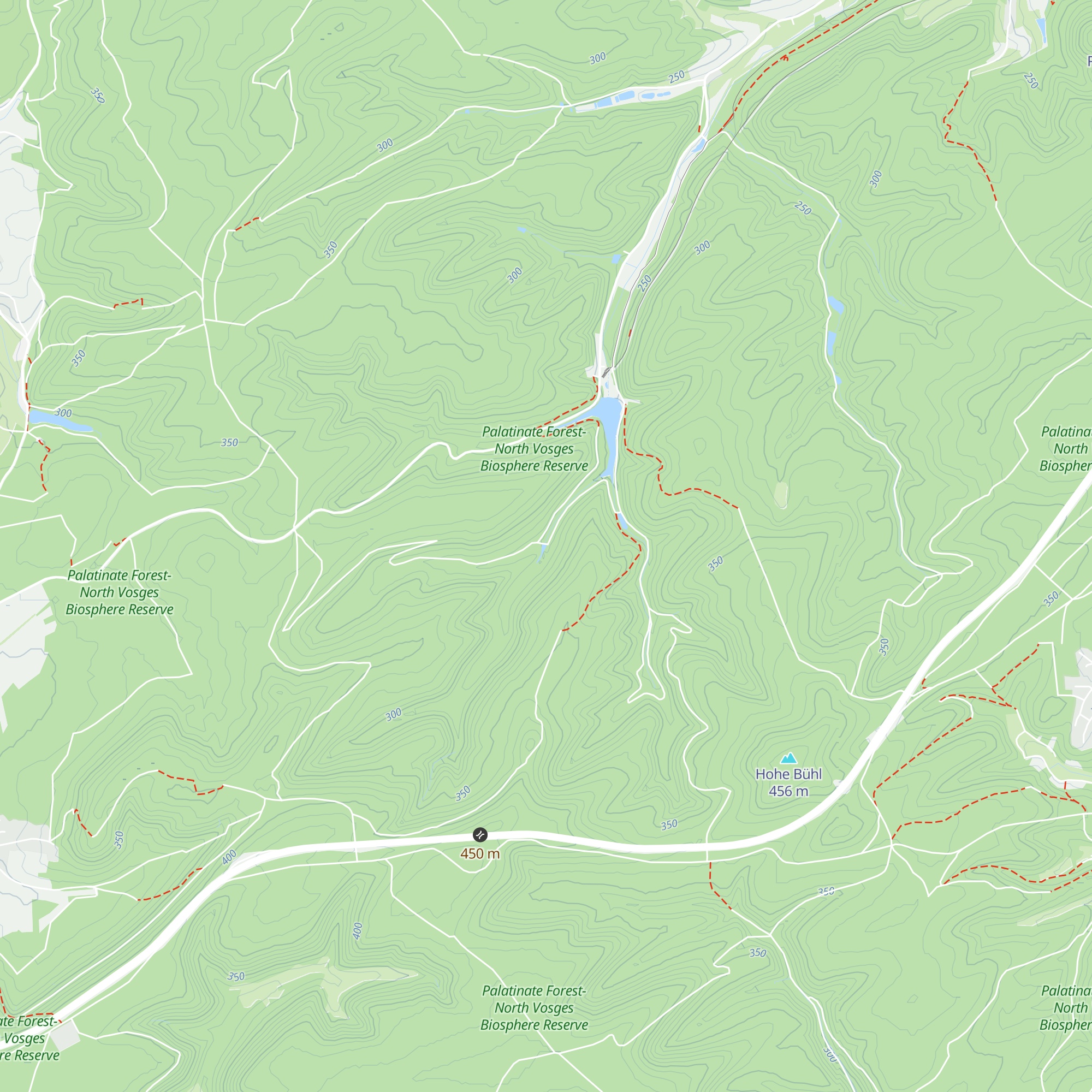 Horst-Dörr Hütte map