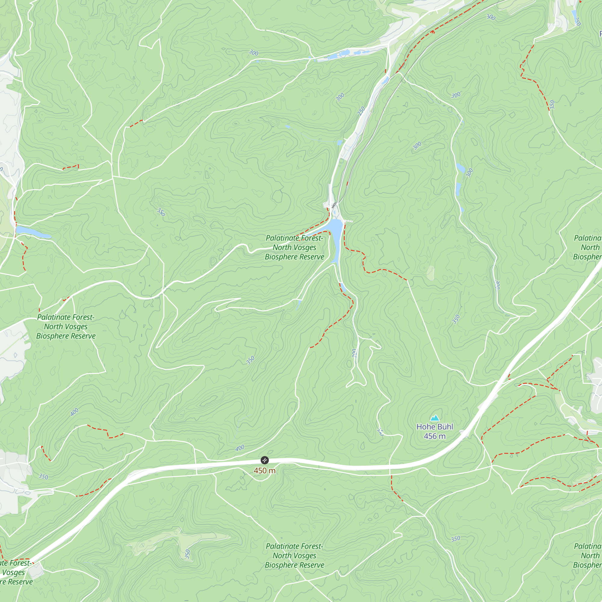 Horst-Dörr Hütte map