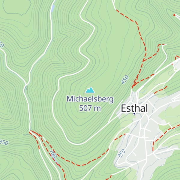 Map of Michaelsberg