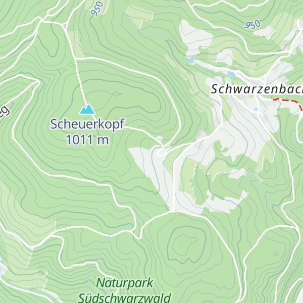Map of Hundehütte Schwarzenbach