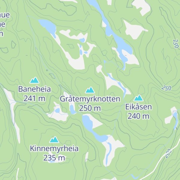 Map of Gråtemyrknotten
