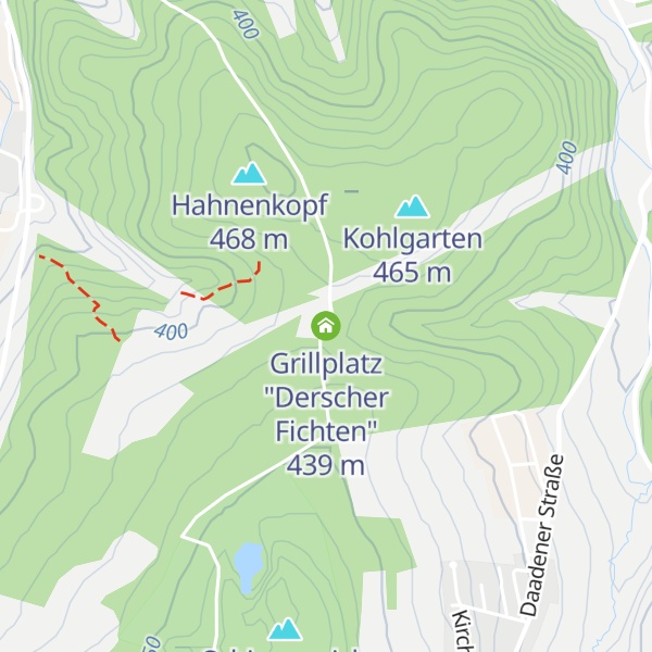 Map of Grillplatz "Derscher Fichten"