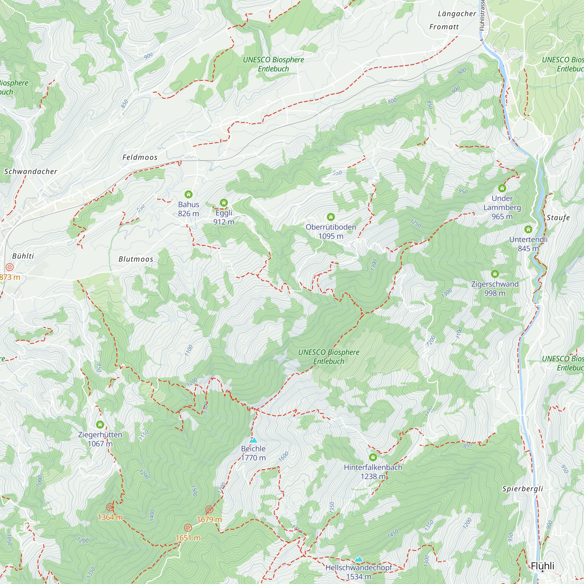 Bütler map