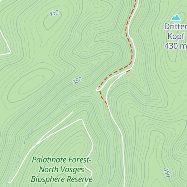 Map of Naturfreundehaus Lambrecht im Kohlbachtal