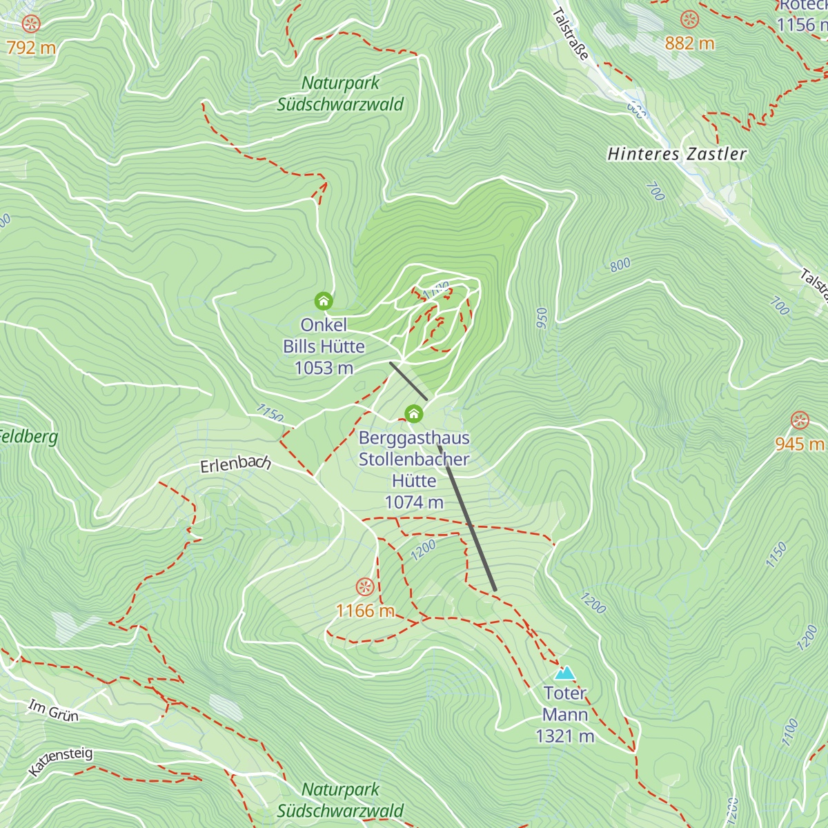 Berggasthaus Stollenbacher Hütte map
