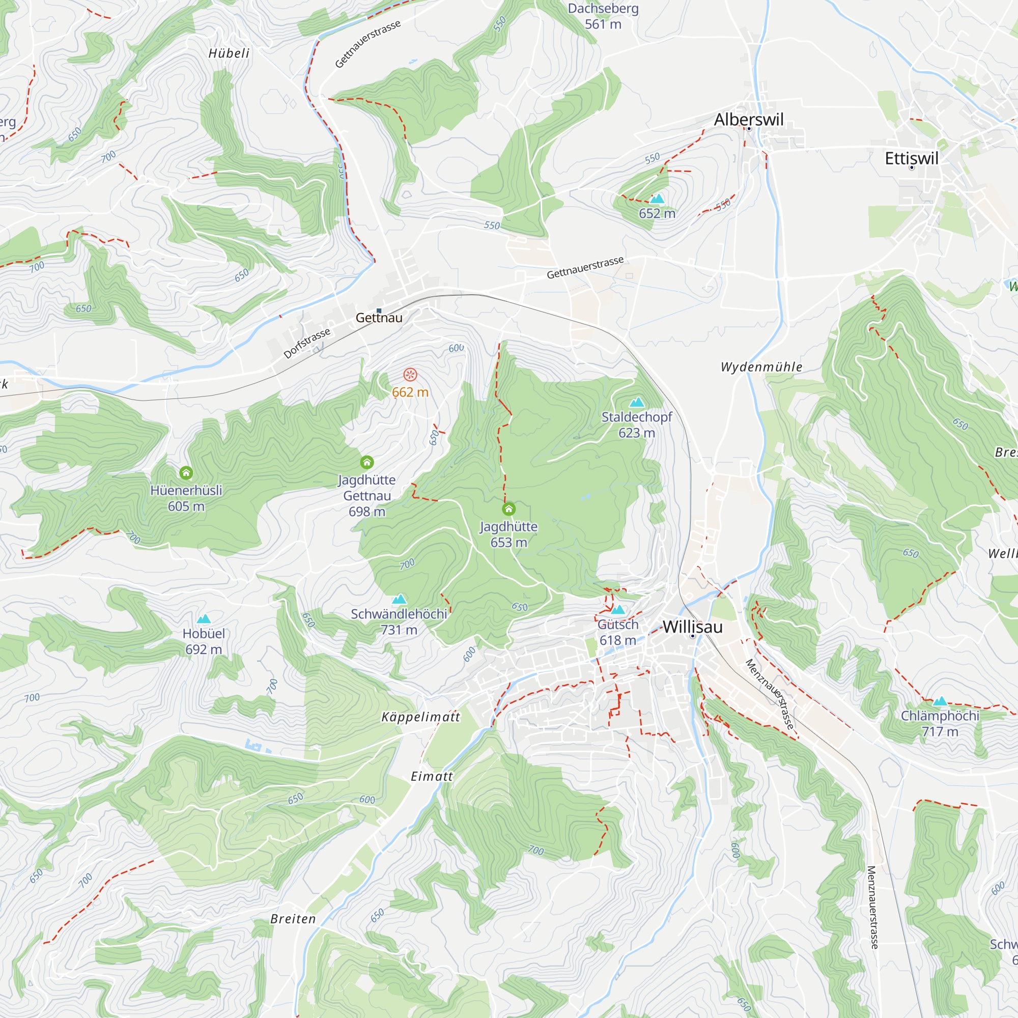 Jagdhütte map