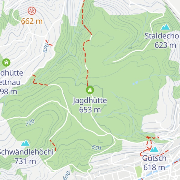 Map of Jagdhütte