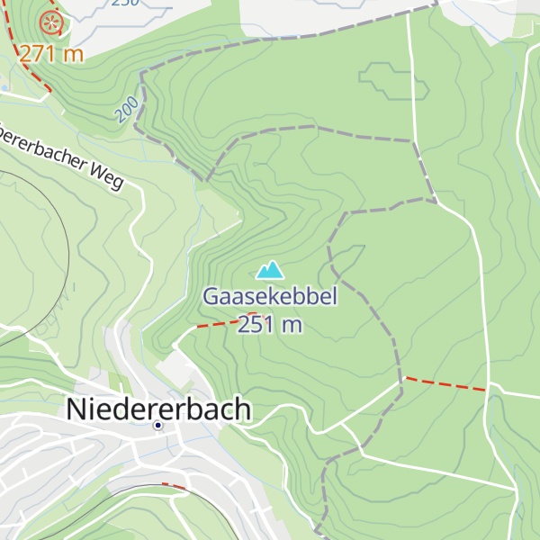 Map of Gaasekebbel
