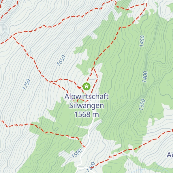 Map of Alpwirtschaft Silwängen