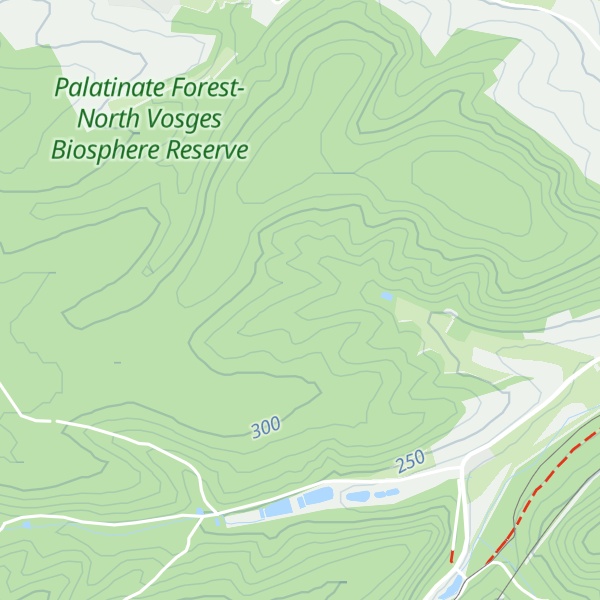 Map of Hütte im Gemeindewald PWV Ramsen e.V.