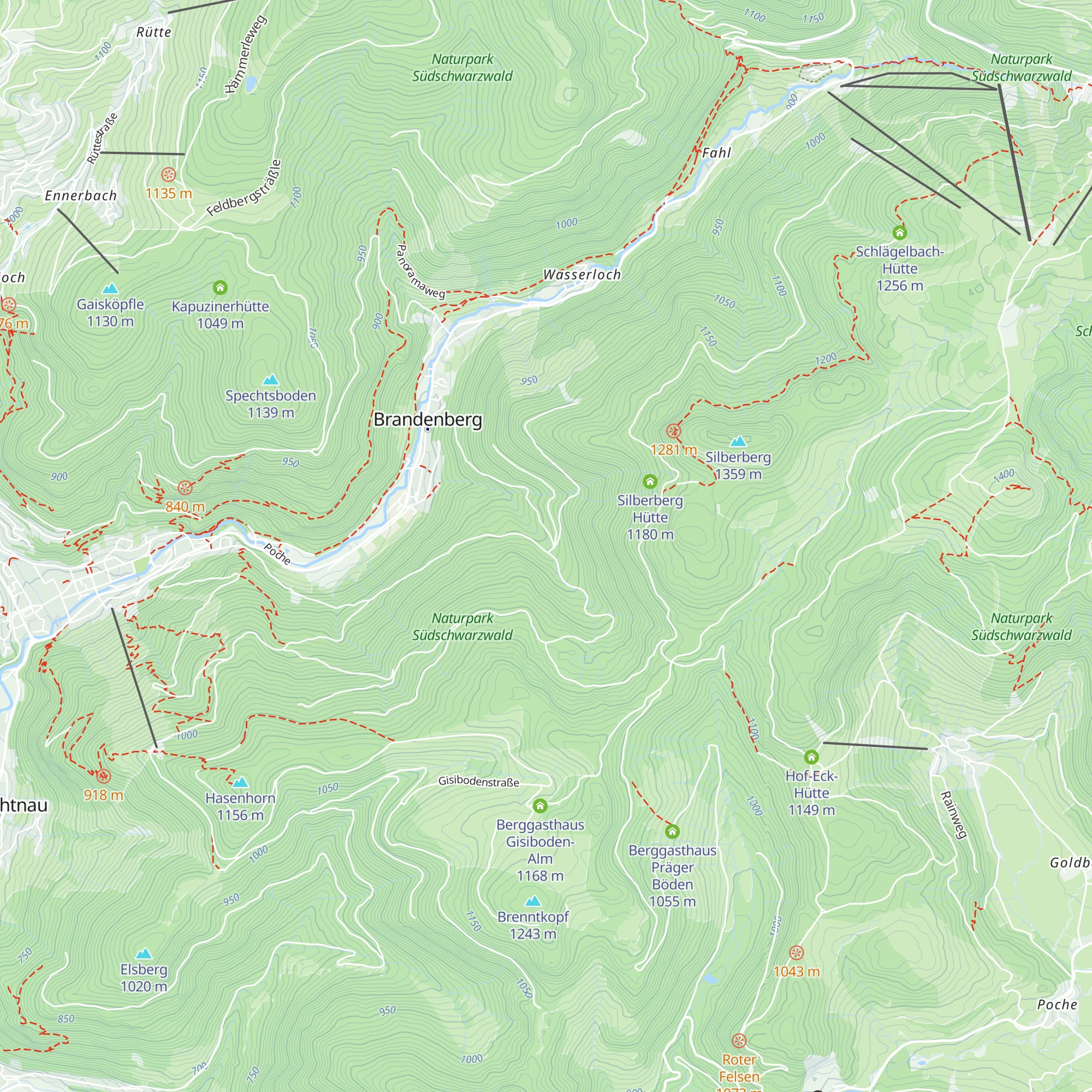 Mollenbach-Hütte map