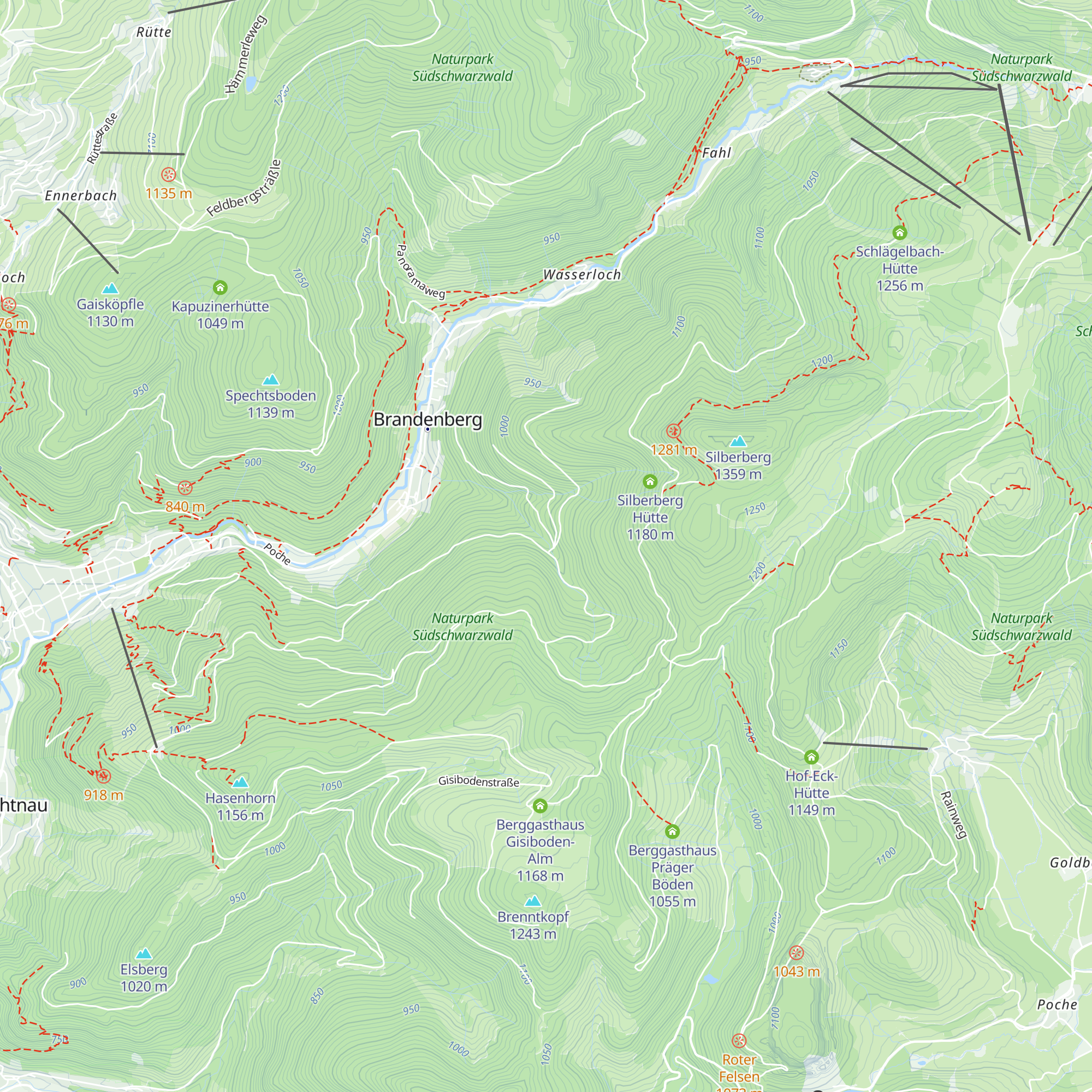 Mollenbach-Hütte map