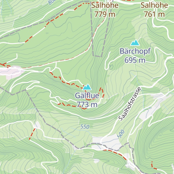 Map of Gälflue
