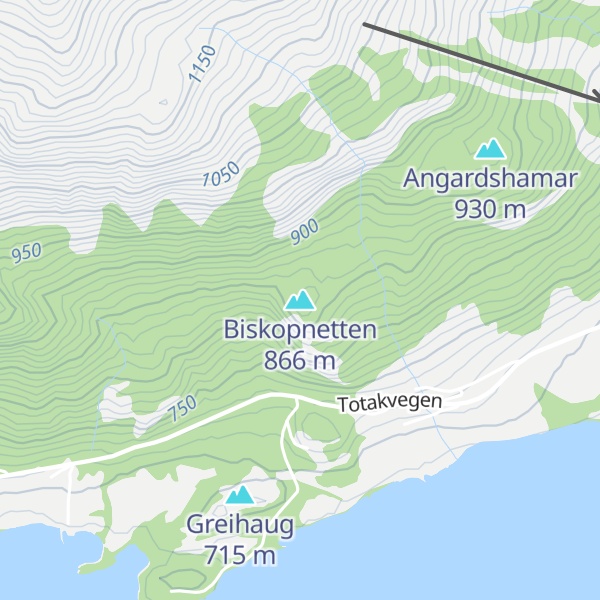 Map of Biskopnetten