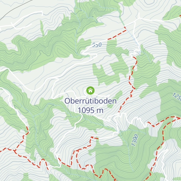 Map of Oberrütiboden
