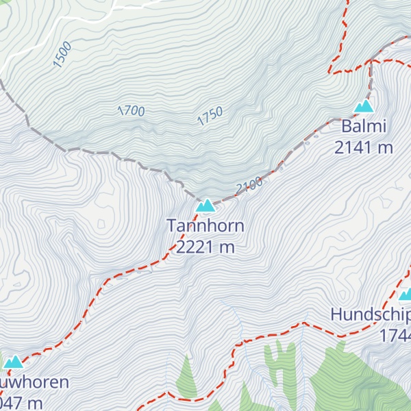 Map of Tannhorn