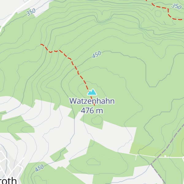 Map of Watzenhahn