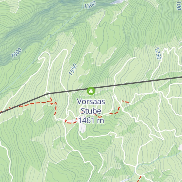 Map of Vorsaas Stube