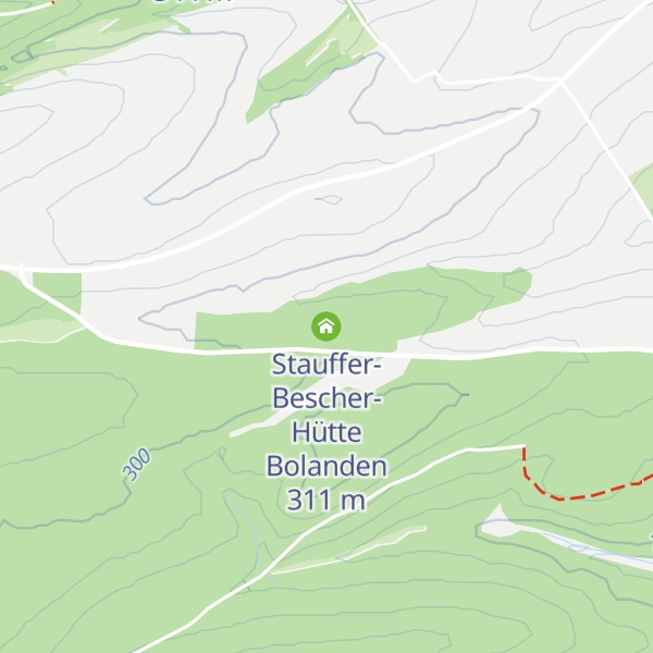 Map of Stauffer-Bescher-Hütte Bolanden