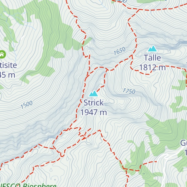 Map of Strick
