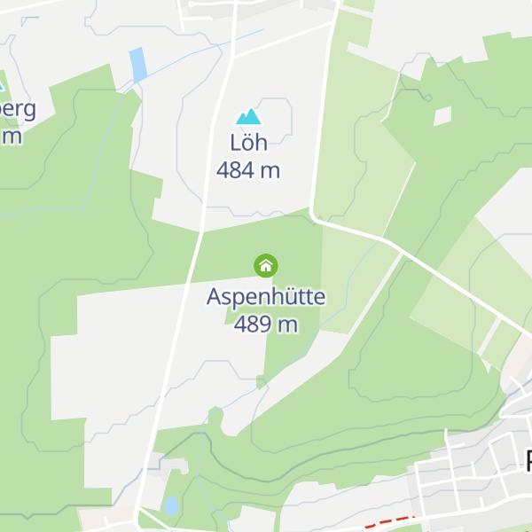 Map of Aspenhütte